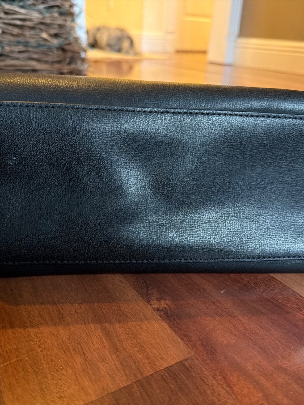 Michael Kors Black Smooth Leather Handbag - Picture 5 of 10